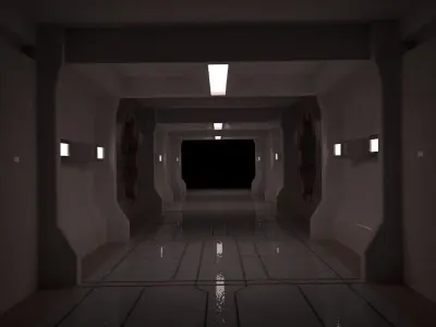 corridor 3D model