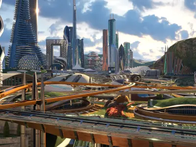 Future City GW Extended 3D model