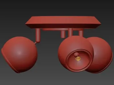 Taklampe COCO 3D model