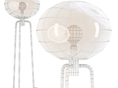 Ulivi Salotti Globo - Floor Lamp 3D model