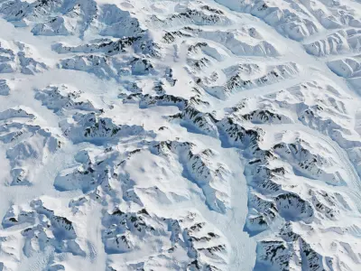  Large scale tundra PBR landscapes 