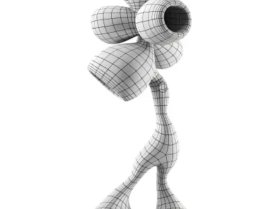 Loe Depositor floor lamp Low-poly 3D model