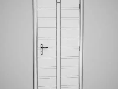 CGAxis Door 3D model 15