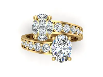 Jewelry ring 369 3D print model