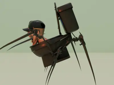 skibidi nemit 3D model