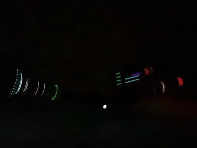 Robotic arm Low-poly 3D model