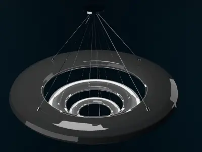 Ceiling lamp Free low-poly 3D model