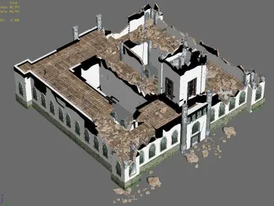 War-city-scars 02 3D model