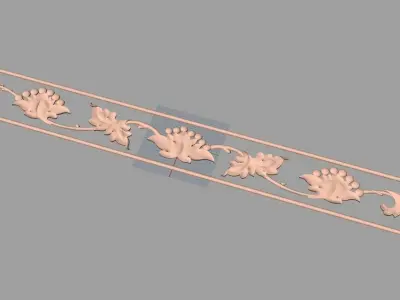 Artcam Aspire 3D relief models STL Files used for CNC E574 3D model