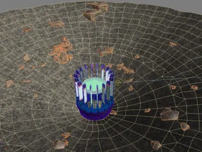 Monolithion scene 3D model