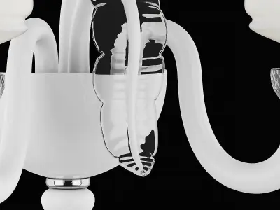 804620 Petalo Lightstar Sconce  3D model