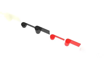 Lego Doors Set 3D model