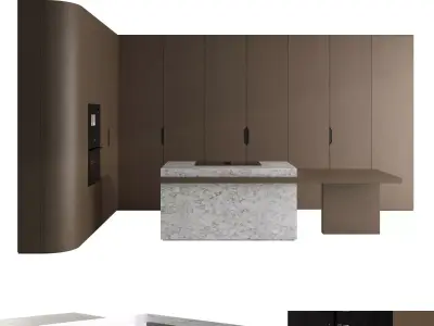 Kitchen set 23 3D model