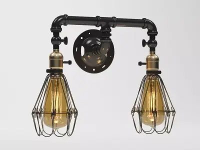 Wall Lamp LOFT HOUSE W-101 3D model