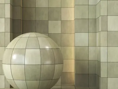 Rustic Tile Texture 4K - 5 Color  Texture