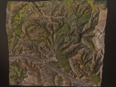 Landscape A - Scan 3D model