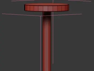 Jonathan Browning Modern Chandelier 3D model