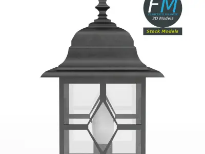 Garden lamp 3D model order