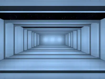 Sci Fi Interior 3D model