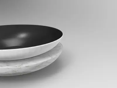 Doom Fire Basket Low-poly 3D model