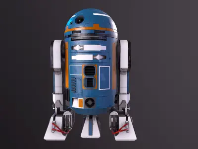 SK-620 STAR WARS Low-poly 3D model