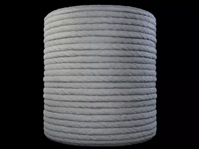 3D Printed Concrete Wall Substance PBR Material and textures Texture