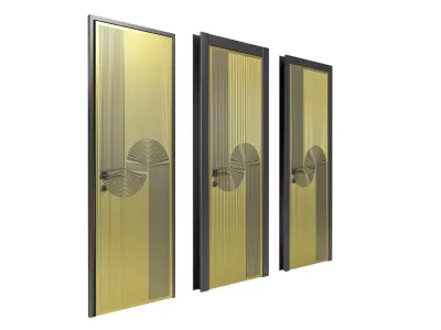 Modern doors 3D model