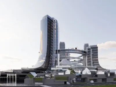 Future Architecture 3D model