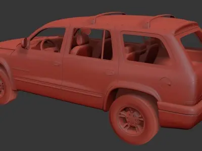 Dodge Durango Mk1 1997 3D print model