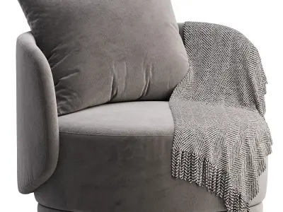 Reze armchair 3D model