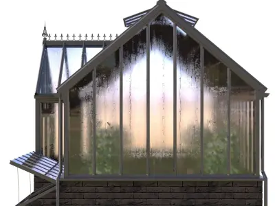  English greenhouse TOTLAND 4 3D model