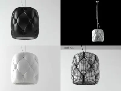 Chester Pendant Lamp 3D model