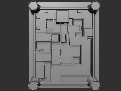 Al Masmak Fort Castle Palace 3D Printable model 3D print model