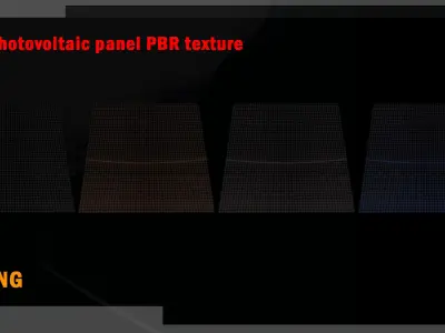 28 photovoltaic PBR texture set Texture