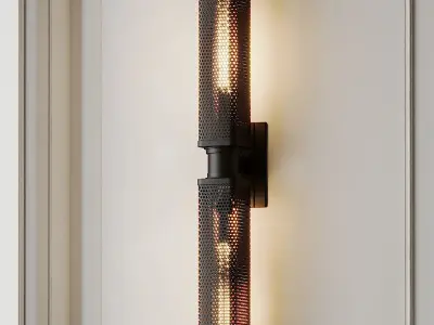 Oxon Hill 2-Light Wall Sconce 3 Colors 3D model