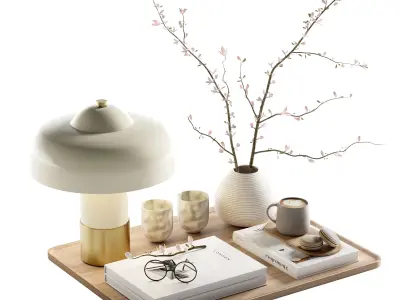 Decorative Set Collection 03 3D Model Pack