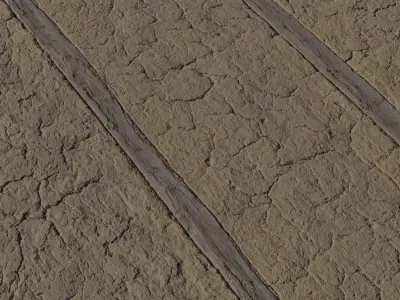 Earthen Wattle and Daub Wall PBR Texture 4K  Texture