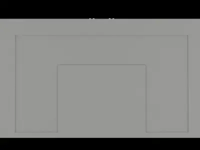 Ceiling Shaft Low-poly 3D model