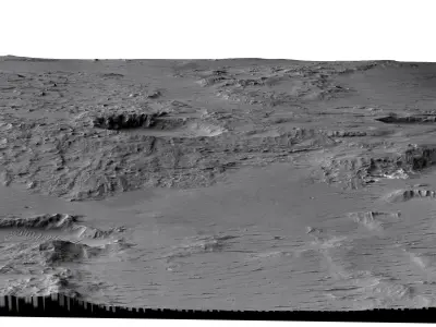 MARS VR - Floor of Uzboi Vallis 3D model