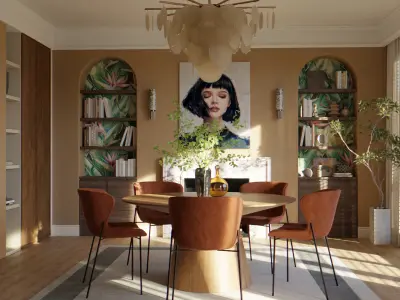 Muse Dining 3D model