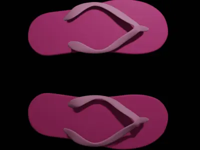 Flip-Flops Free low-poly 3D model