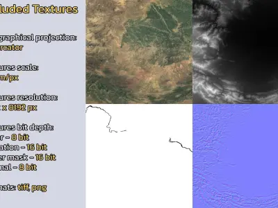 Peshawar Pakistan City Landscape 3D Model 3D model