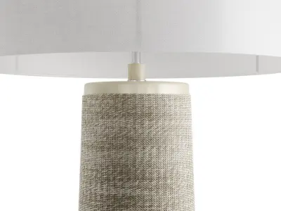 Palecek Aviana Rope Floor Lamp 3D model