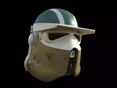 AT-RT Walker Clone Trooper Helmet  3d digital download 3D print model