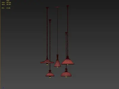 PENDANT SET 17 3D model
