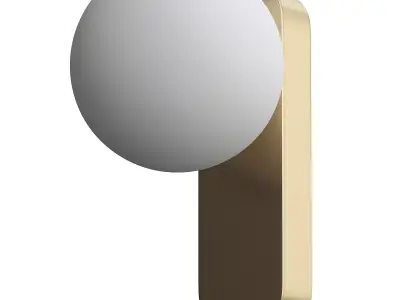 LEDS-C4 LED wall lamp Perlina 3D model