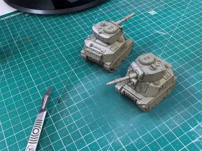 WW2 American M6 Heavy Grot Tank  3D print model
