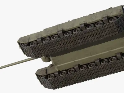  T28 Super Heavy Tank Used Green 