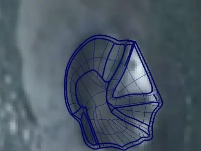 Boba Fett The Mandalorian Series Accurate Helmet STL 3D model