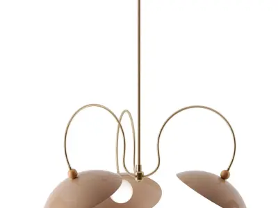 Primrose Chandelier by Blueprint Lighting 3D model